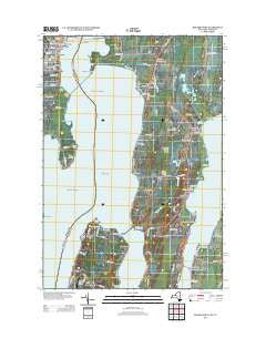 Rouses Point New York Historical topographic map, 1:24000 scale, 7.5 X 7.5 Minute, Year 2013