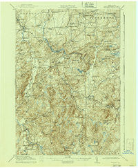 Russell New York Historical topographic map, 1:62500 scale, 15 X 15 Minute, Year 1918