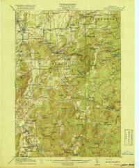 Russell New York Historical topographic map, 1:62500 scale, 15 X 15 Minute, Year 1918