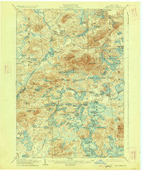 Saint Regis New York Historical topographic map, 1:62500 scale, 15 X 15 Minute, Year 1905