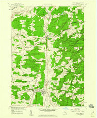 Sandy Creek New York Historical topographic map, 1:24000 scale, 7.5 X 7.5 Minute, Year 1958