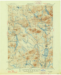 Santa Clara New York Historical topographic map, 1:62500 scale, 15 X 15 Minute, Year 1923