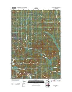 Santa Clara New York Historical topographic map, 1:24000 scale, 7.5 X 7.5 Minute, Year 2013