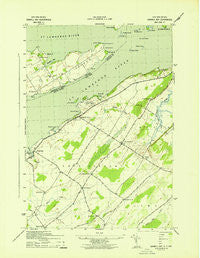 Sawmill Bay New York Historical topographic map, 1:31680 scale, 7.5 X 7.5 Minute, Year 1942