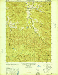 Seager New York Historical topographic map, 1:24000 scale, 7.5 X 7.5 Minute, Year 1945