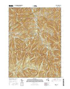 Seager New York Current topographic map, 1:24000 scale, 7.5 X 7.5 Minute, Year 2016
