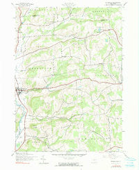 Sherburne New York Historical topographic map, 1:24000 scale, 7.5 X 7.5 Minute, Year 1943