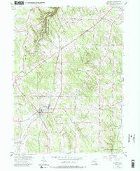 Sherman New York Historical topographic map, 1:24000 scale, 7.5 X 7.5 Minute, Year 1954