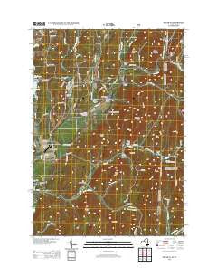 Shushan New York Historical topographic map, 1:24000 scale, 7.5 X 7.5 Minute, Year 2013