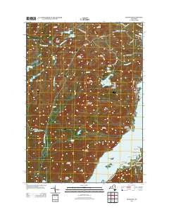Silver Bay New York Historical topographic map, 1:24000 scale, 7.5 X 7.5 Minute, Year 2013