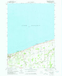Sixmile Creek New York Historical topographic map, 1:24000 scale, 7.5 X 7.5 Minute, Year 1973