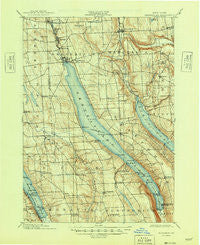 Skaneateles New York Historical topographic map, 1:62500 scale, 15 X 15 Minute, Year 1902
