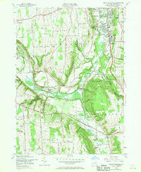 South Onondaga New York Historical topographic map, 1:24000 scale, 7.5 X 7.5 Minute, Year 1955