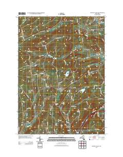 South Valley New York Historical topographic map, 1:24000 scale, 7.5 X 7.5 Minute, Year 2013
