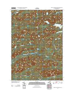 Spruce Lake Mountain New York Historical topographic map, 1:24000 scale, 7.5 X 7.5 Minute, Year 2013