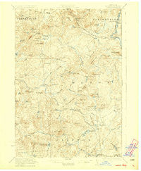 Stark New York Historical topographic map, 1:62500 scale, 15 X 15 Minute, Year 1923