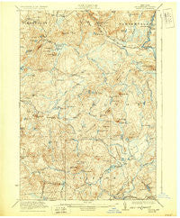 Stark New York Historical topographic map, 1:62500 scale, 15 X 15 Minute, Year 1923