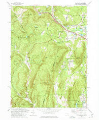 State Line Massachusetts Historical topographic map, 1:24000 scale, 7.5 X 7.5 Minute, Year 1973
