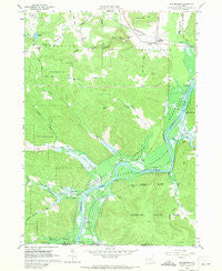 Steamburg New York Historical topographic map, 1:24000 scale, 7.5 X 7.5 Minute, Year 1962