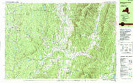 Stephentown Center Massachusetts Historical topographic map, 1:25000 scale, 7.5 X 15 Minute, Year 1988
