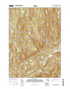 Stephentown Center New York Current topographic map, 1:24000 scale, 7.5 X 7.5 Minute, Year 2016