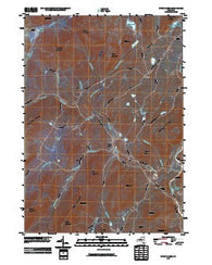Stony Creek New York Historical topographic map, 1:24000 scale, 7.5 X 7.5 Minute, Year 2010