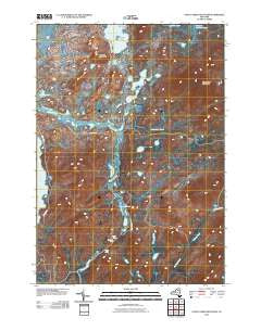 Stony Creek Mountain New York Historical topographic map, 1:24000 scale, 7.5 X 7.5 Minute, Year 2010