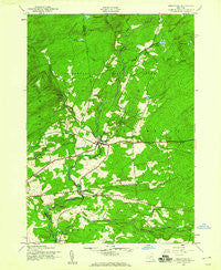 Stratford New York Historical topographic map, 1:24000 scale, 7.5 X 7.5 Minute, Year 1945