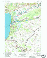 Sylvan Beach New York Historical topographic map, 1:24000 scale, 7.5 X 7.5 Minute, Year 1955