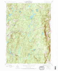 Taborton New York Historical topographic map, 1:24000 scale, 7.5 X 7.5 Minute, Year 1946