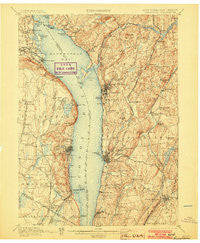 Tarrytown New York Historical topographic map, 1:62500 scale, 15 X 15 Minute, Year 1902