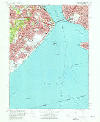 The Narrows New York Historical topographic map, 1:24000 scale, 7.5 X 7.5 Minute, Year 1966