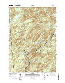 Thendara New York Current topographic map, 1:24000 scale, 7.5 X 7.5 Minute, Year 2016