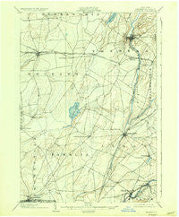 Theresa New York Historical topographic map, 1:62500 scale, 15 X 15 Minute, Year 1903