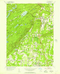 Thiells New York Historical topographic map, 1:24000 scale, 7.5 X 7.5 Minute, Year 1955
