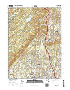 Thiells New York Current topographic map, 1:24000 scale, 7.5 X 7.5 Minute, Year 2016
