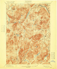 Thirteenth Lake New York Historical topographic map, 1:62500 scale, 15 X 15 Minute, Year 1898