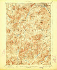 Thirteenth Lake New York Historical topographic map, 1:62500 scale, 15 X 15 Minute, Year 1898