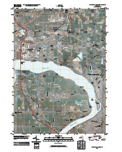 Tonawanda West New York Historical topographic map, 1:24000 scale, 7.5 X 7.5 Minute, Year 2010