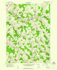 Treadwell New York Historical topographic map, 1:24000 scale, 7.5 X 7.5 Minute, Year 1943