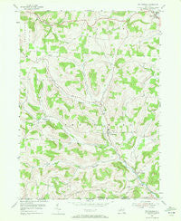 Troupsburg New York Historical topographic map, 1:24000 scale, 7.5 X 7.5 Minute, Year 1954