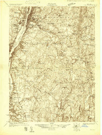 Troy New York Historical topographic map, 1:48000 scale, 15 X 15 Minute, Year 1925