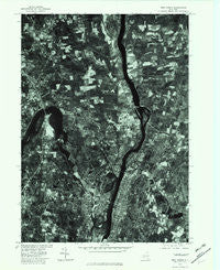 Troy North New York Historical topographic map, 1:24000 scale, 7.5 X 7.5 Minute, Year 1978