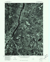Troy South New York Historical topographic map, 1:24000 scale, 7.5 X 7.5 Minute, Year 1978