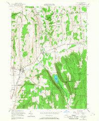 Tully New York Historical topographic map, 1:24000 scale, 7.5 X 7.5 Minute, Year 1955