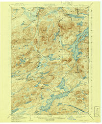 Tupper Lake New York Historical topographic map, 1:62500 scale, 15 X 15 Minute, Year 1907