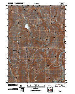 Tyner New York Historical topographic map, 1:24000 scale, 7.5 X 7.5 Minute, Year 2010