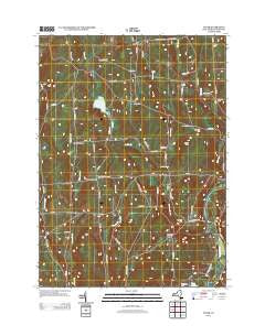Tyner New York Historical topographic map, 1:24000 scale, 7.5 X 7.5 Minute, Year 2013
