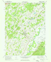Unionville New York Historical topographic map, 1:24000 scale, 7.5 X 7.5 Minute, Year 1969