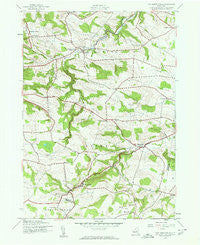 Van Hornesville New York Historical topographic map, 1:24000 scale, 7.5 X 7.5 Minute, Year 1943